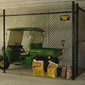Commercial Interior Chain Link Caging