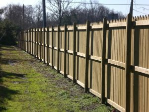 Cleaning a Wooden Fence Without a Power Washer