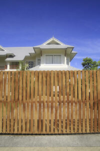 wood fence