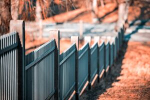 hercules fence richmond aluminum fences sloped yards