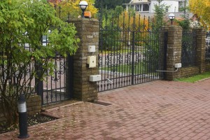 Richmond real estate automated gate system.