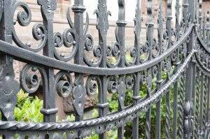 wrought iron fences